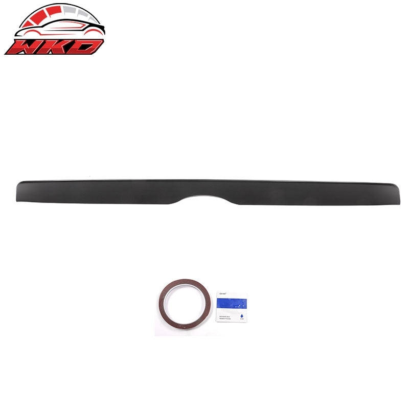 Fit 16-19 Ford Explorer Duckbill Style Rear Trunk Middle Spoiler ABS Matte Black