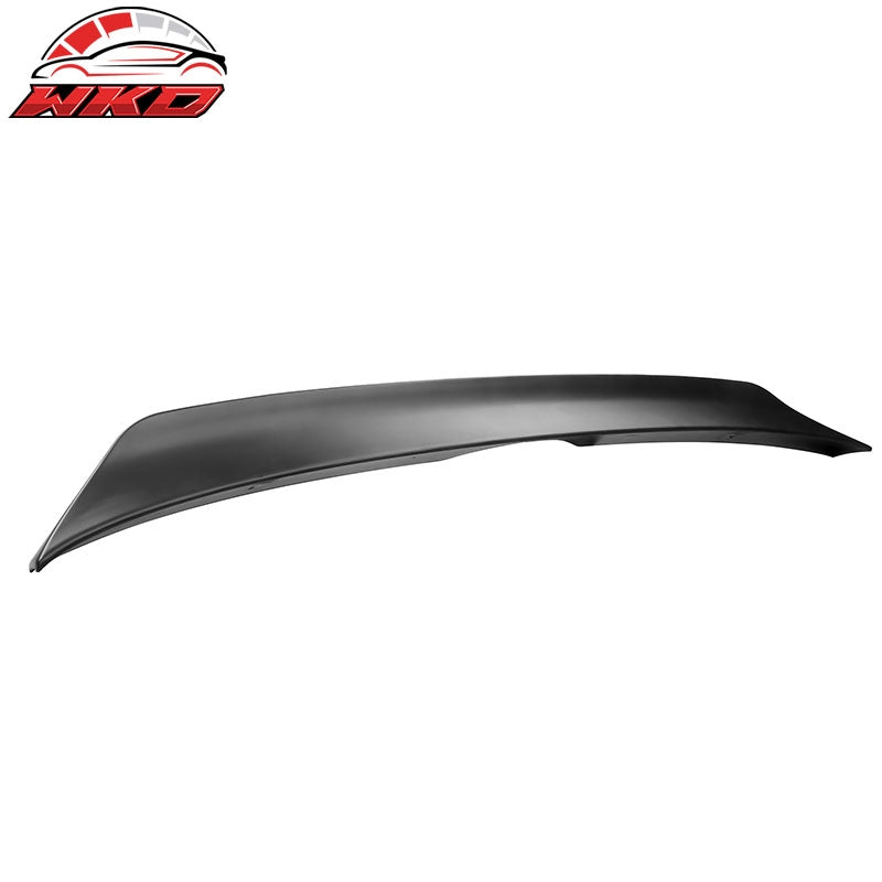 Fits 20-24 Ford Explorer Matte Black Duckbill Style Trunk Spoiler Middle Lip ABS