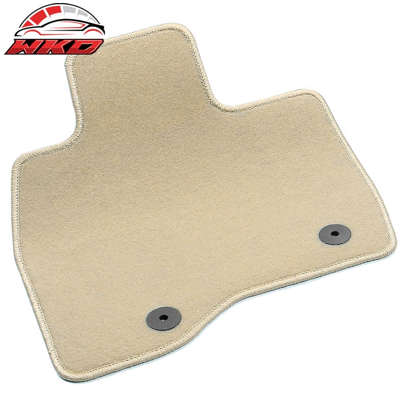 Fits 15-19 Ford Explorer Beige Nylon OE Fitment Floor Mats Carpets 4PC Set