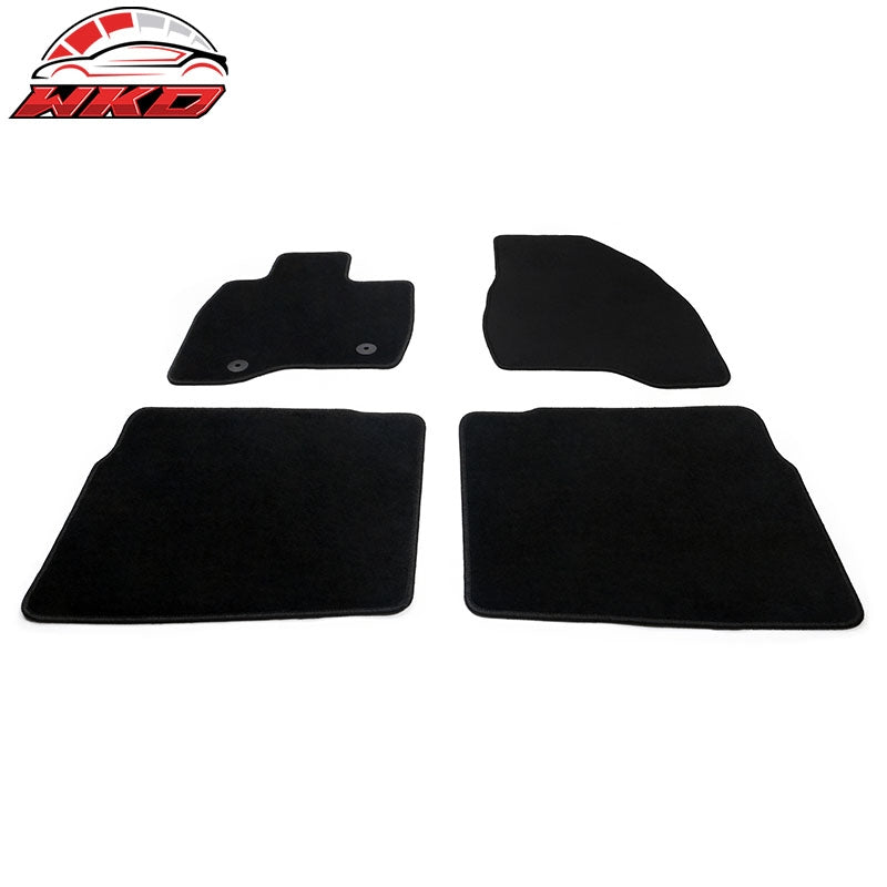 Fits 15-19 Ford Explorer Black Nylon OE Fitment Floor Mats Carpets 4PC Set