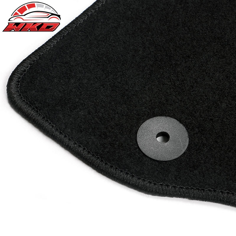 Fits 15-19 Ford Explorer Black Nylon OE Fitment Floor Mats Carpets 4PC Set