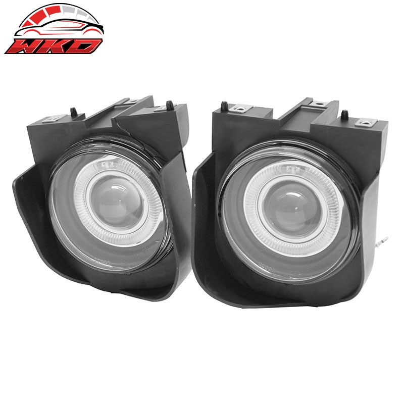 Fits 99-01 Ford Explorer Front Bumper Clear Lens Fog Lights Lamp Assembly Pair