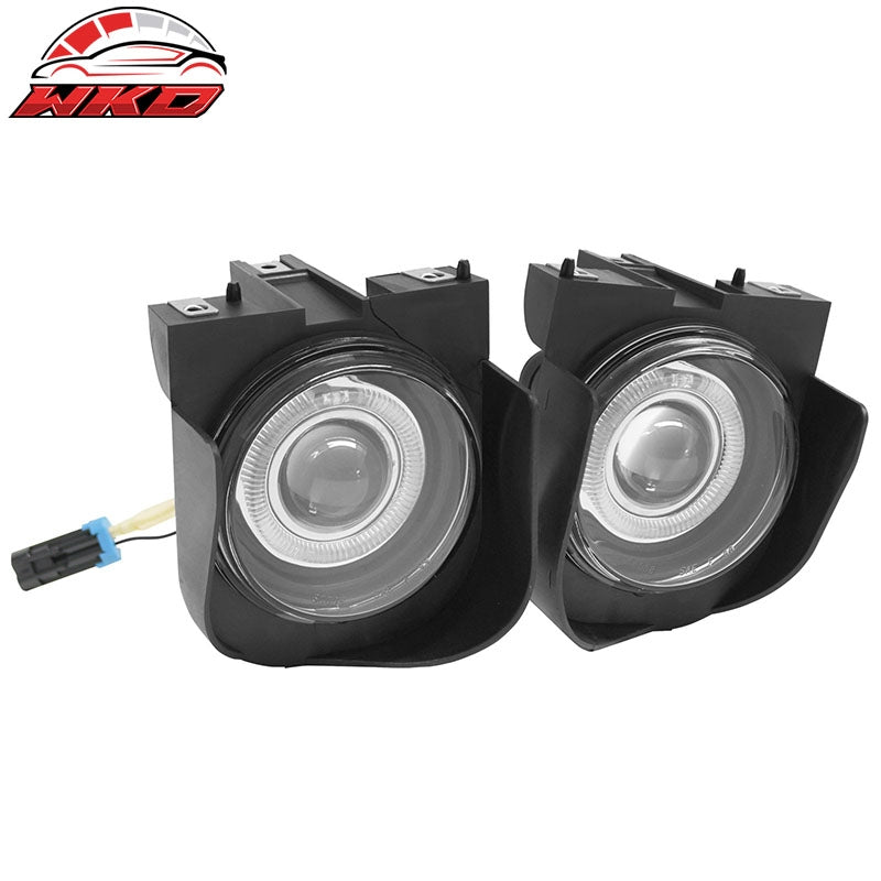 Fits 99-01 Ford Explorer Front Bumper Clear Lens Fog Lights Lamp Assembly Pair
