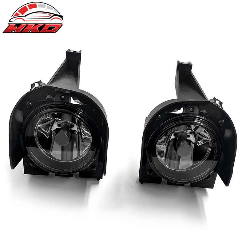 Fits 99-01 Ford Explorer Front Bumper Fog Lights Lamps W/Wiring Smoke Lens
