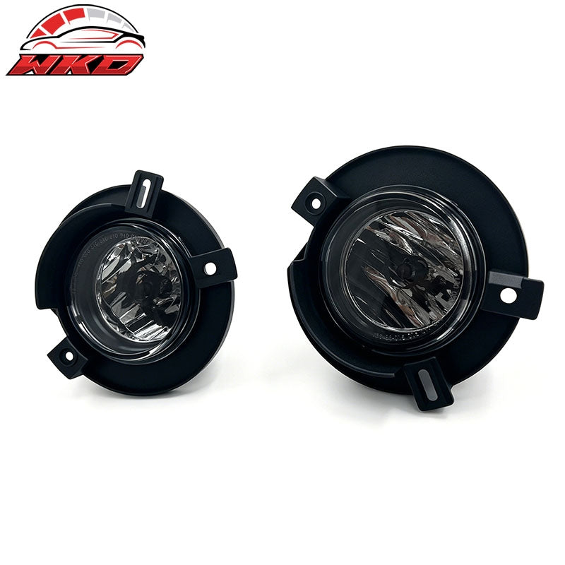 Fits 02-05 Ford Explorer Front Fog Lights Assembly Black Housing Clear Lens Pair