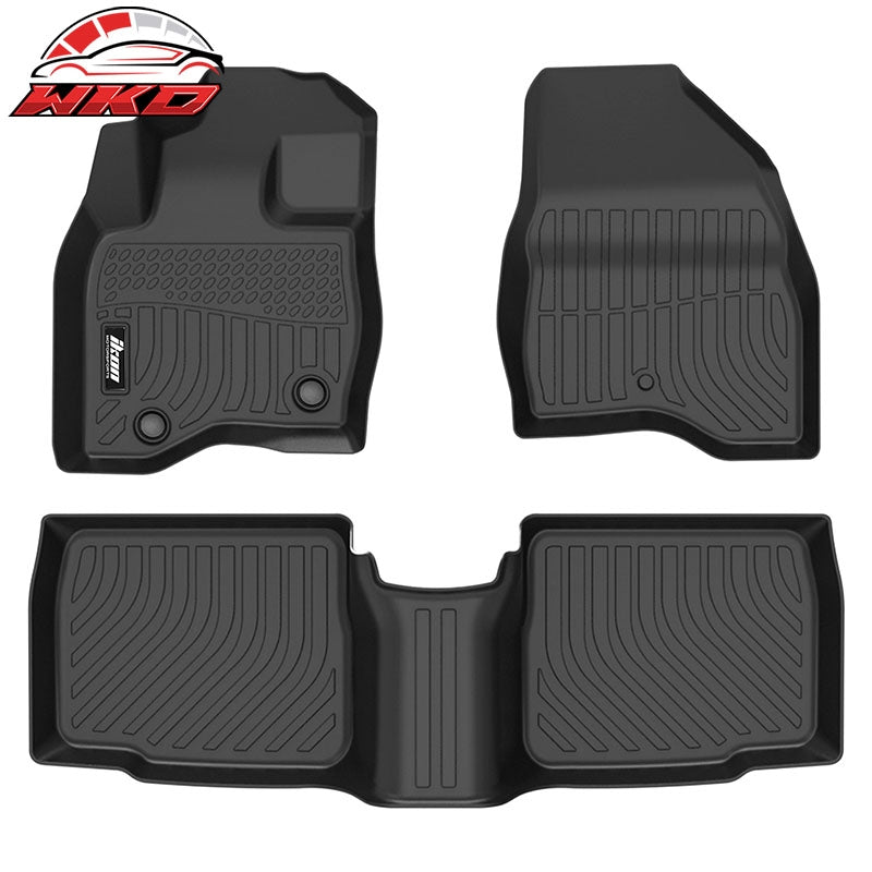 Wholesale 15-19 Ford Explorer TPE All Weather Waterproof 3D Floor Mats Liner Carpets