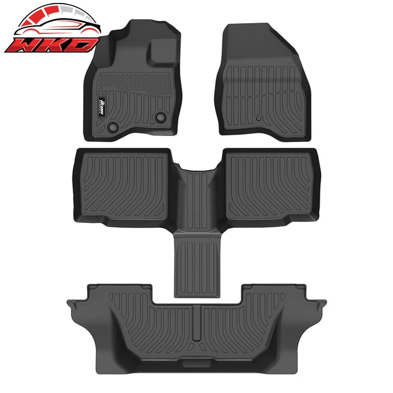Wholesale 15-19 Ford Explorer W/6 Seats TPE All Weather 3D Floor Mats Liner Carpets