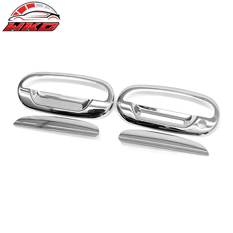 Wholesale 97-03 Ford F-150 2Dr Chrome Door Handle Covers 1 Key Hole w/ KeyPad Cut Out