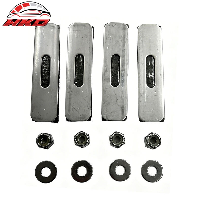 Fits 04-08 Ford F-150 Billet Style Chrome Bumper Upper Grille Stainless Steel