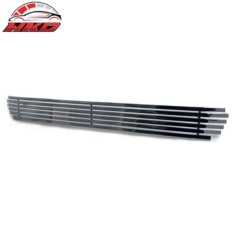 Fits 04-08 Ford F-150 Billet Style Front Bumper Lower Grille Insert Steel Chrome