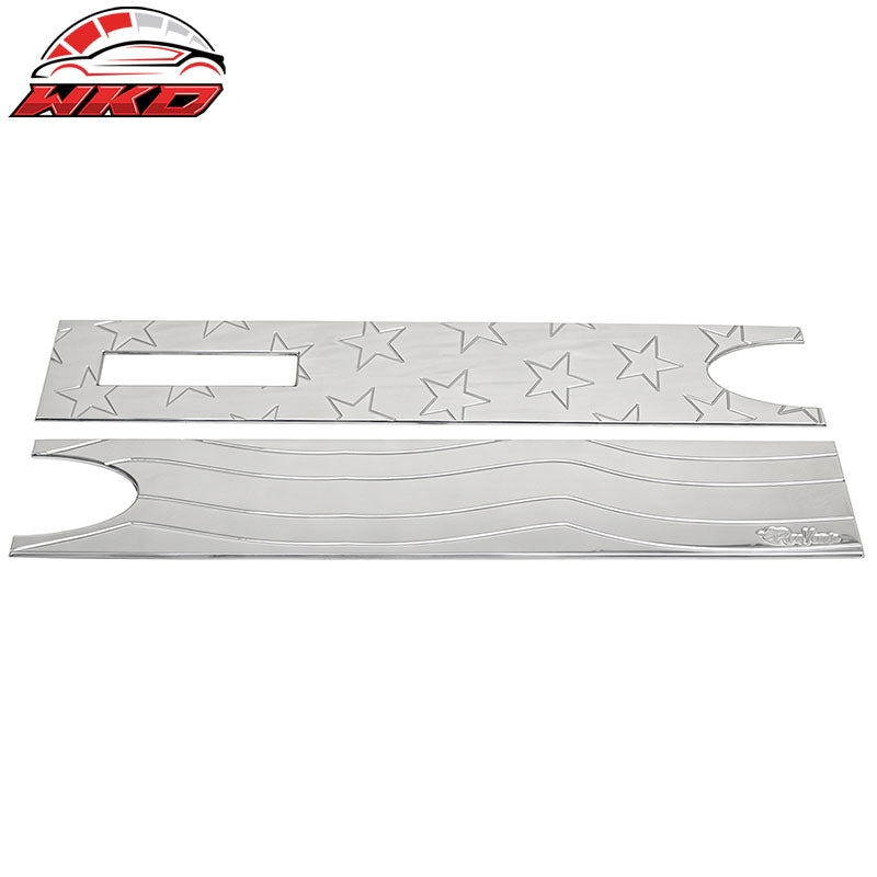 Wholesale For 2004-2008 Ford F-150 Billet Style Rear Tail Gate Panel Applique Flame Chrome