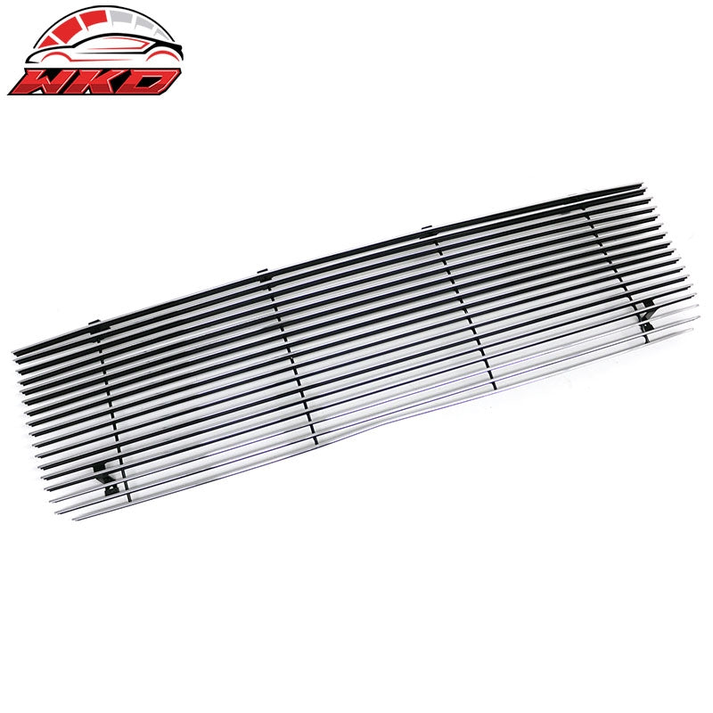 Fits 92-96 Ford F-150 & Bronco Front Bumper Upper Billet Grille Insert Assembly