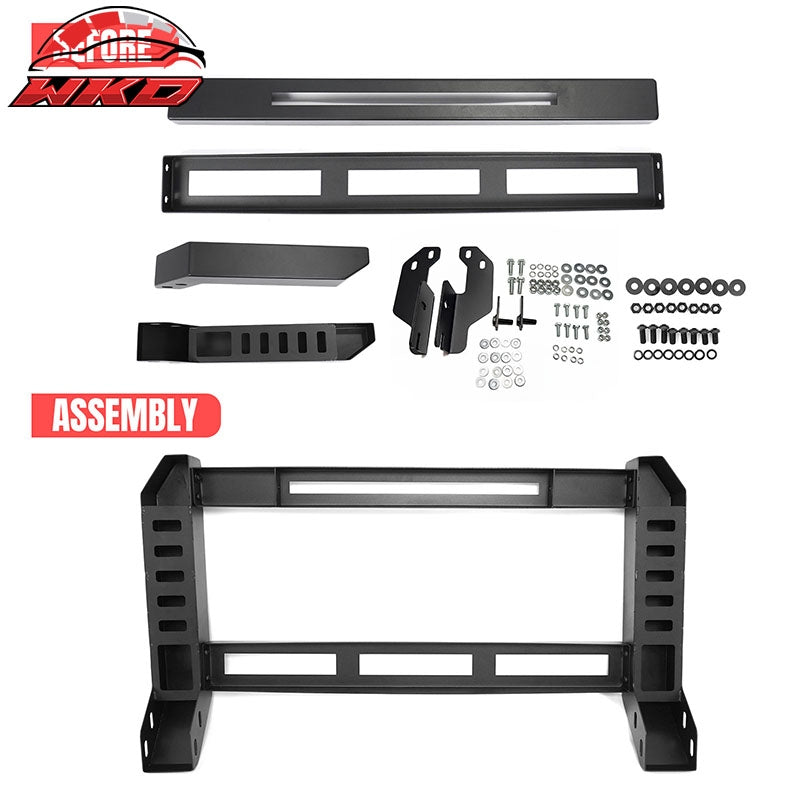 Fits 15-26 Ford F-150 Bull Bar Front Brush Push Bumper Grille Guard Protector