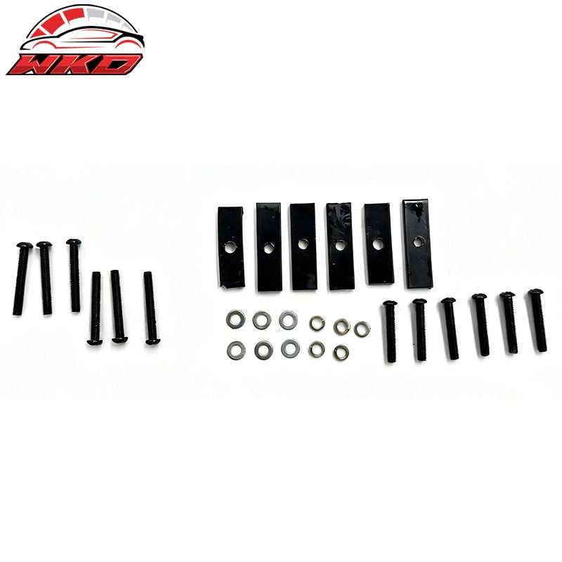 Fits 04-08 Ford F-150 Chrome Billet Style Front Bumper Hood Upper Grille Trim