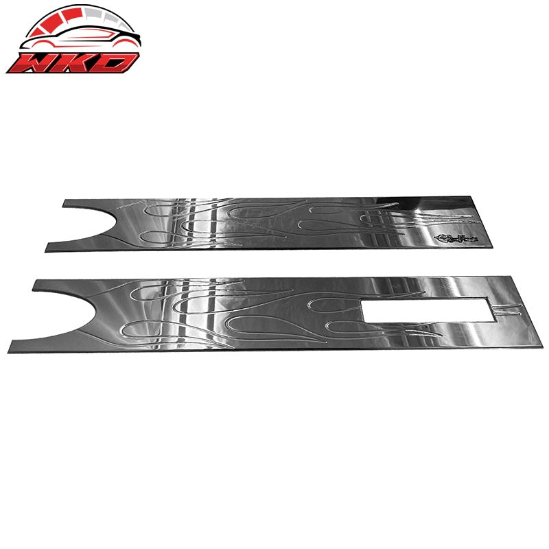 Wholesale 04-08 Ford F-150 Chrome Rear Tailgate Panel Applique Trim - Billet Style
