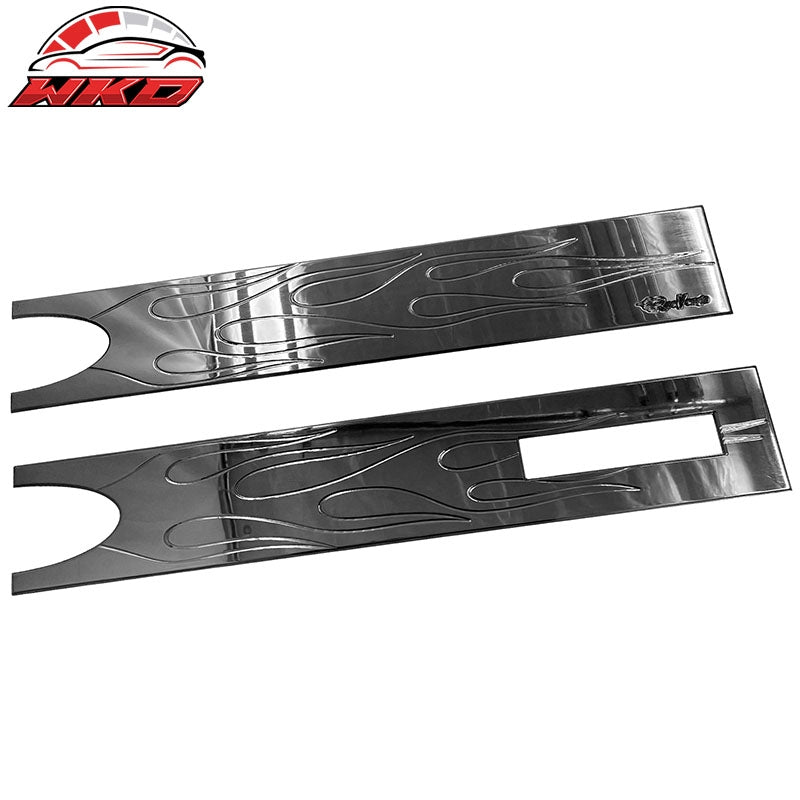 Fits 04-08 Ford F-150 Chrome Rear Tailgate Panel Applique Trim - Billet Style