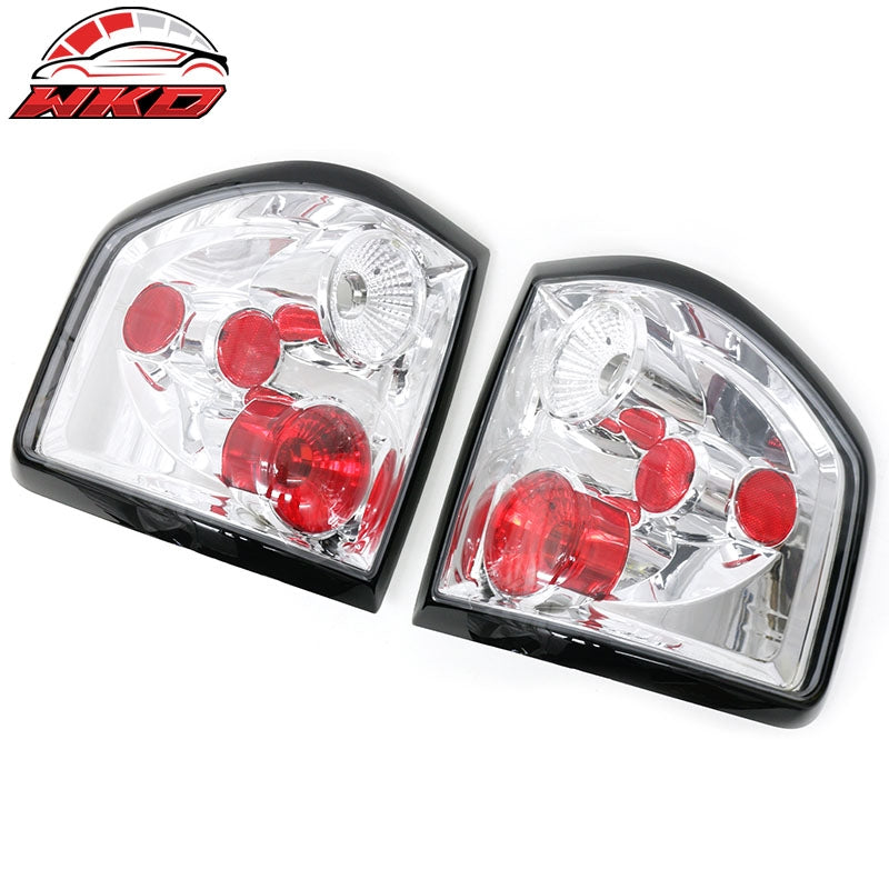 Fits 04-08 Ford F-150 F150 Left Right RH LH Tail Lights Rear Brake Lamps Chrome