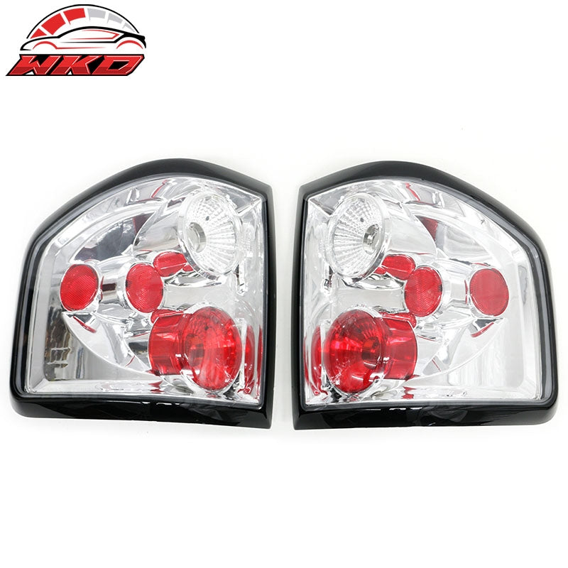 Fits 04-08 Ford F-150 F150 Left Right RH LH Tail Lights Rear Brake Lamps Chrome