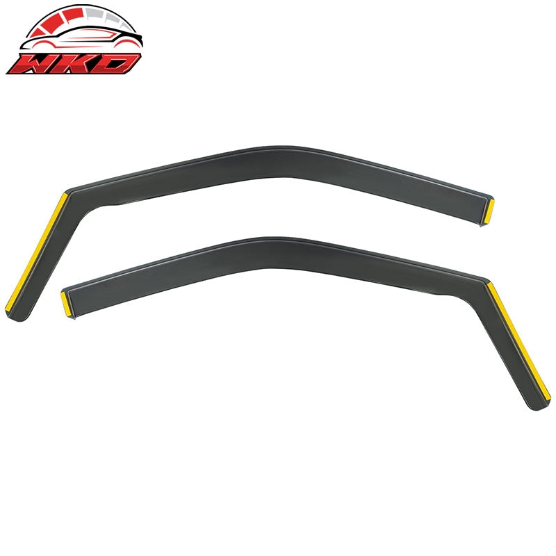 Fits 15-20 Ford F-150 17-22 F250 F350 Regular Cab Window Visor In-Channel Guard