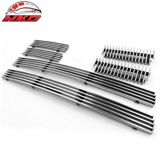 Wholesale For 2009-2014 Ford F-150 King Ranch Front Bumper Hood Grille Chrome Billet Style - Wikond Auto