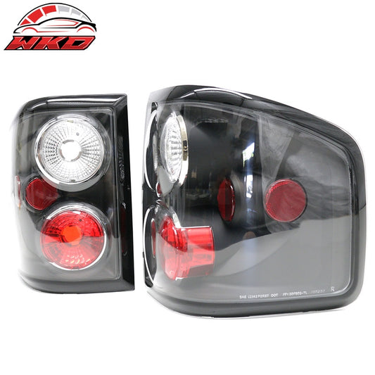 Wholesale 04-08 Ford F-150 Left Right RH LH Tail Lights Rear Brake Lamp Black Housing - Wikond Auto
