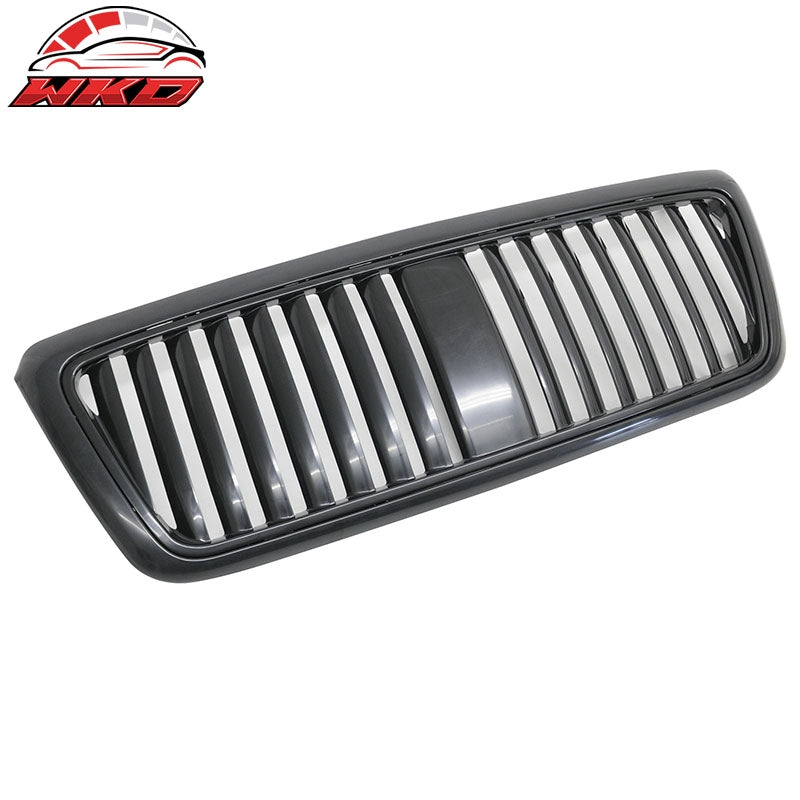 Fits 04-08 Ford F-150 & 06-08 Lincoln Mark LT Grille Matte Black ABS Vertical