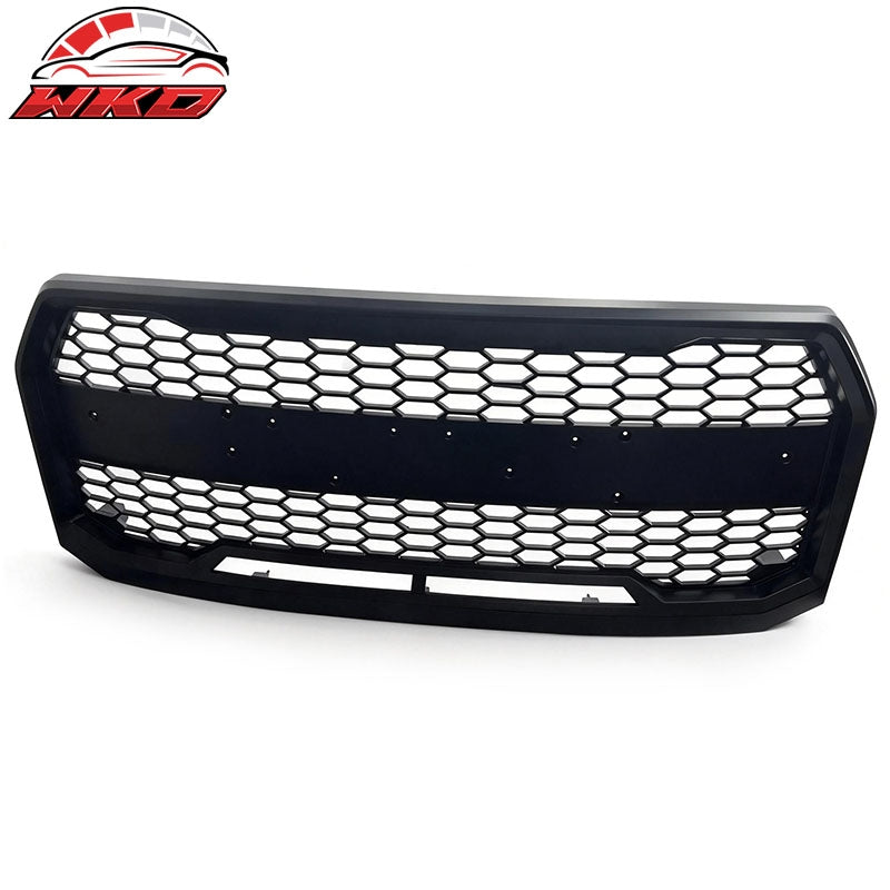 Wholesale For 15-17 Ford F-150 Raptor Style W/Emblem Recess Front Upper Matte Black Grille