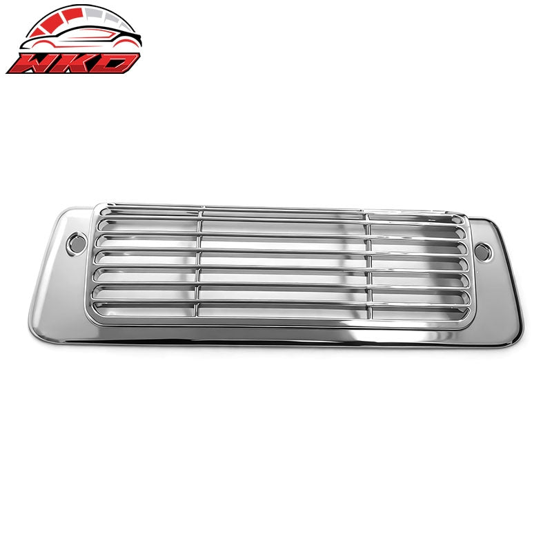 Fits 04-08 Ford F-150 Rear Roof LED 3rd Third Brake Light Lamp Cover Trim Chrome