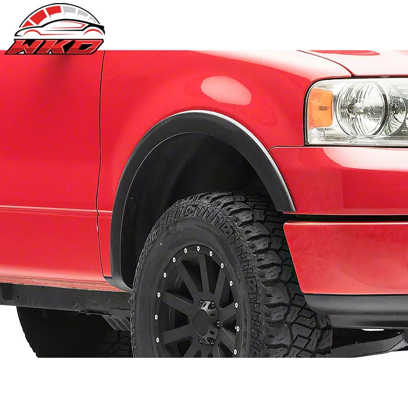 Fits 04-08 Ford F-150 Styleside OE Style Fender Flares Wheel Arch Guard PU 4PCS