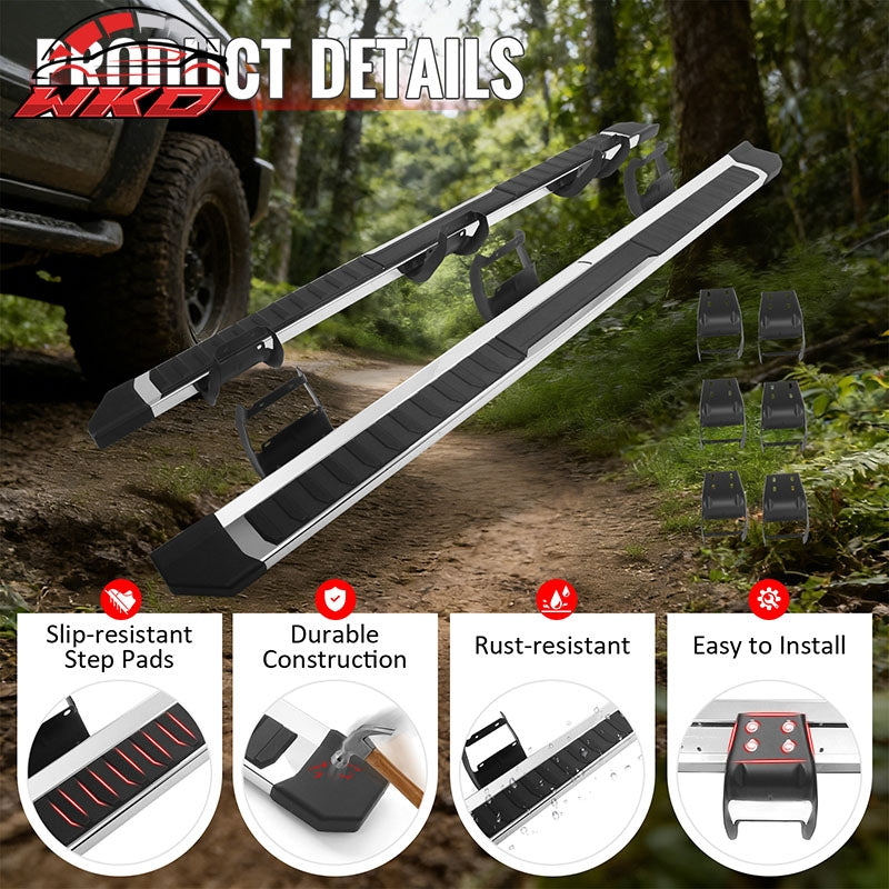 Wholesale 04-14 Ford F-150 SuperCrew Cab 6" 21 F150 OE Style Running Boards Nerf Bars - Wikond Auto