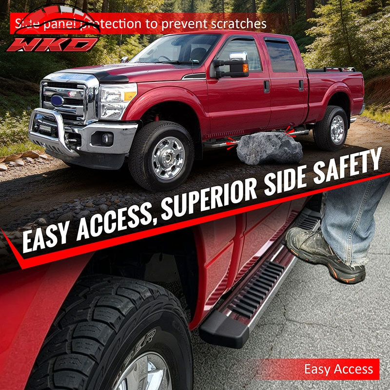 Fits 04-14 Ford F-150 SuperCrew Cab 6" OE Style Running Boards Side Step Bars