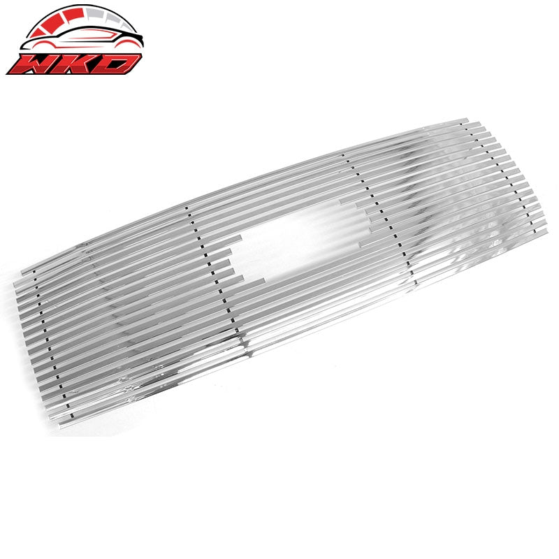 Fits 2009-2014 Ford F-150 XLT Billet Style Front Grille Chrome Stainless Steel