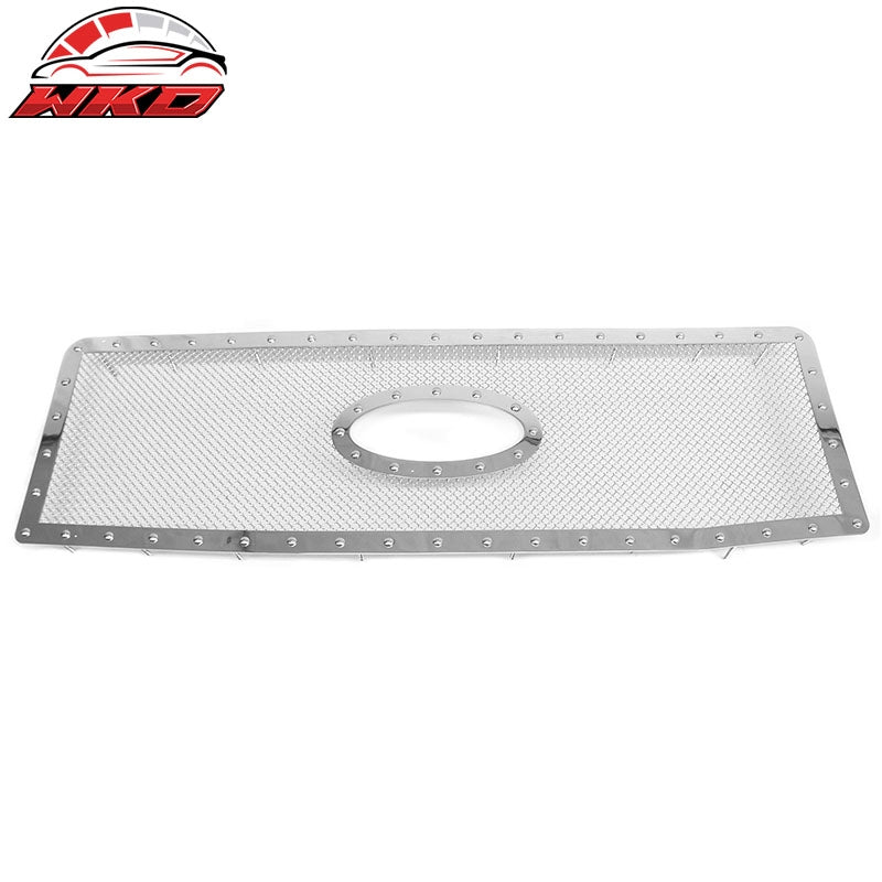 Wholesale 2009-2014 Ford F-150 XLT Grille Chrome Stainless Steel Mesh Chrome Rivet
