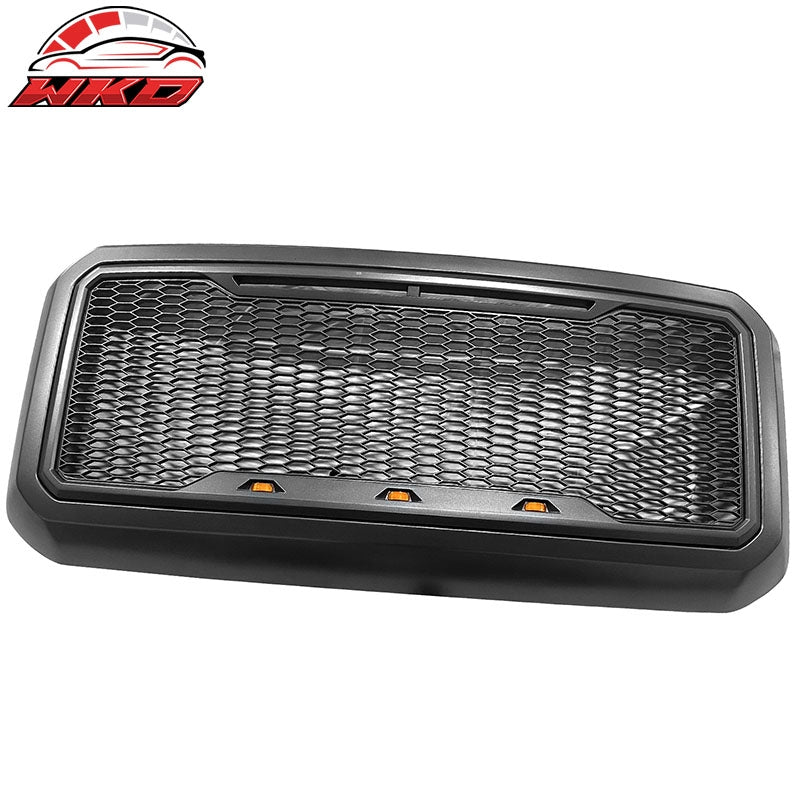 Wholesale 2011-2016 Ford F-250/F-350/F-450 Super Duty Mesh Front Grille Matte Black