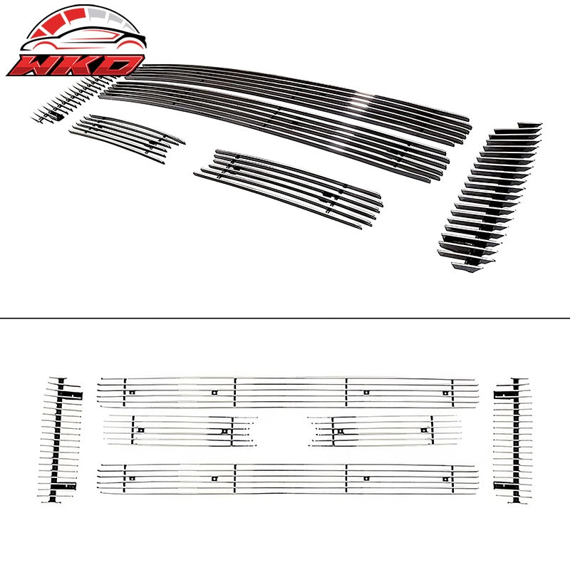 Fits 05-07 Ford F-250/F-350 Super Duty Billet Style Front Upper Grille Insert