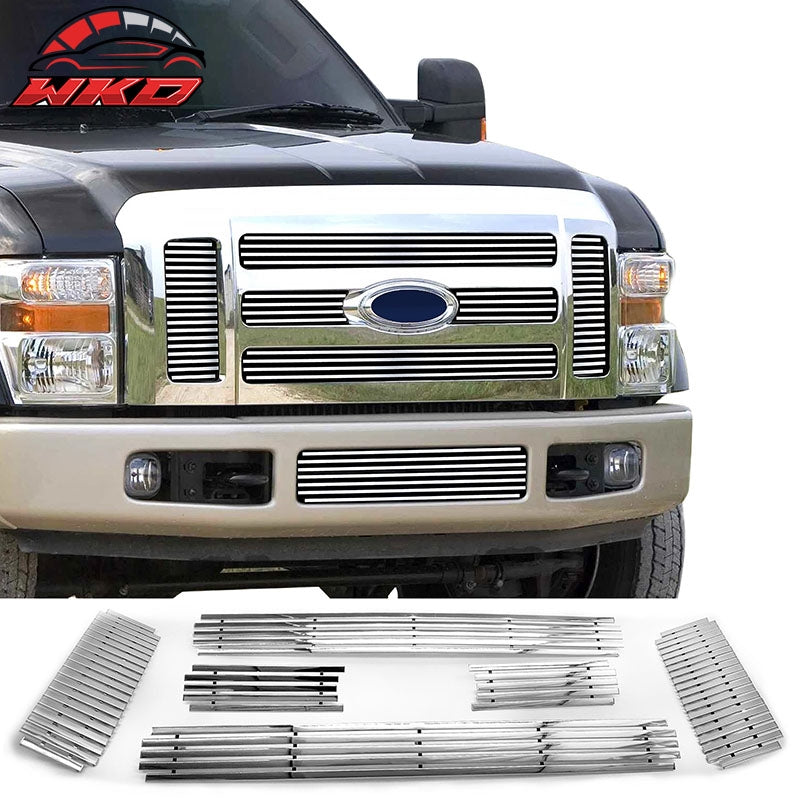 Wholesale 08-10 Ford F-250/F-350 Super Duty Billet Style Front Upper Grille Insert