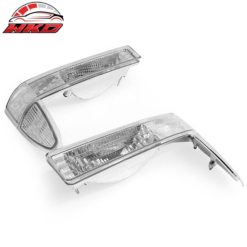 Fits 99-04 Ford F-250/F-350 Super Duty Front Bumper Turn Signal Parking Lights