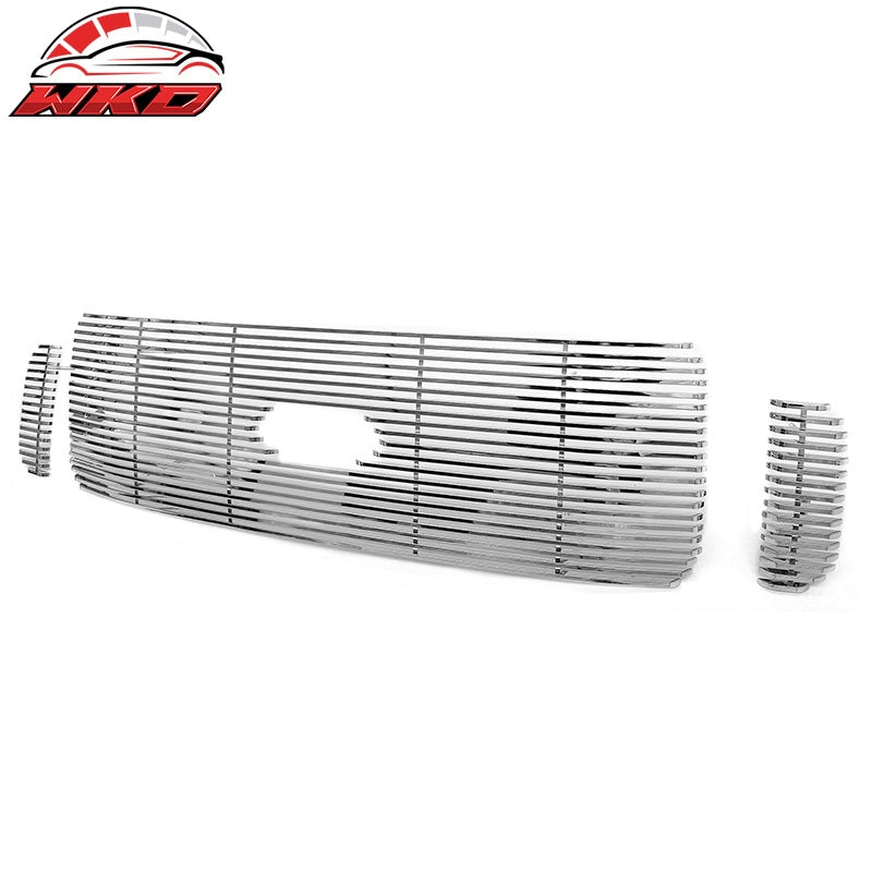 Fits 99-04 Ford F-250 Super Duty & Excursion Front Upper Billet Grille Insert