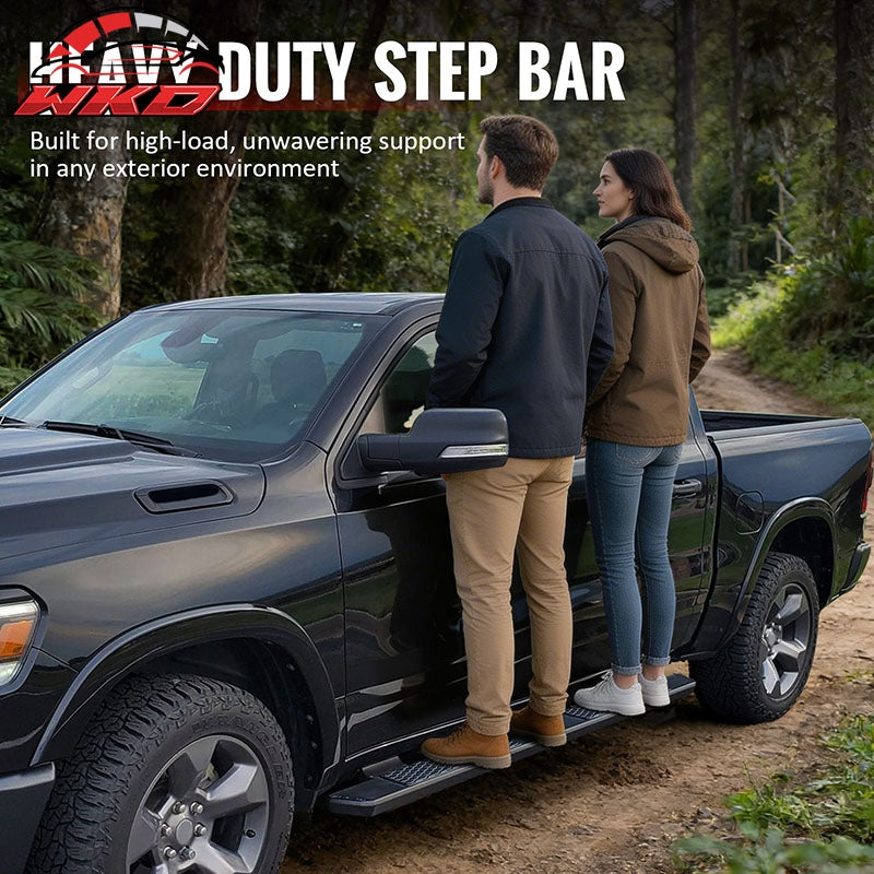Fits 17-26 Ford F-250 Super Duty SuperCrew Cab 6.3" Raptor Style Running Boards