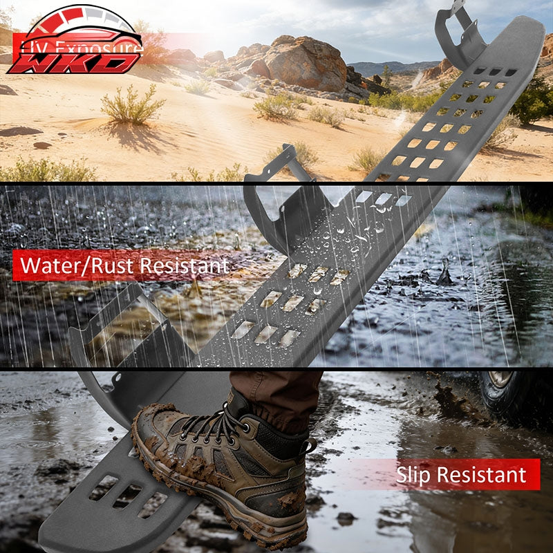 Fits 17-26 Ford F-250 Super Duty SuperCrew Cab 7.5" Raptor Style Running Boards