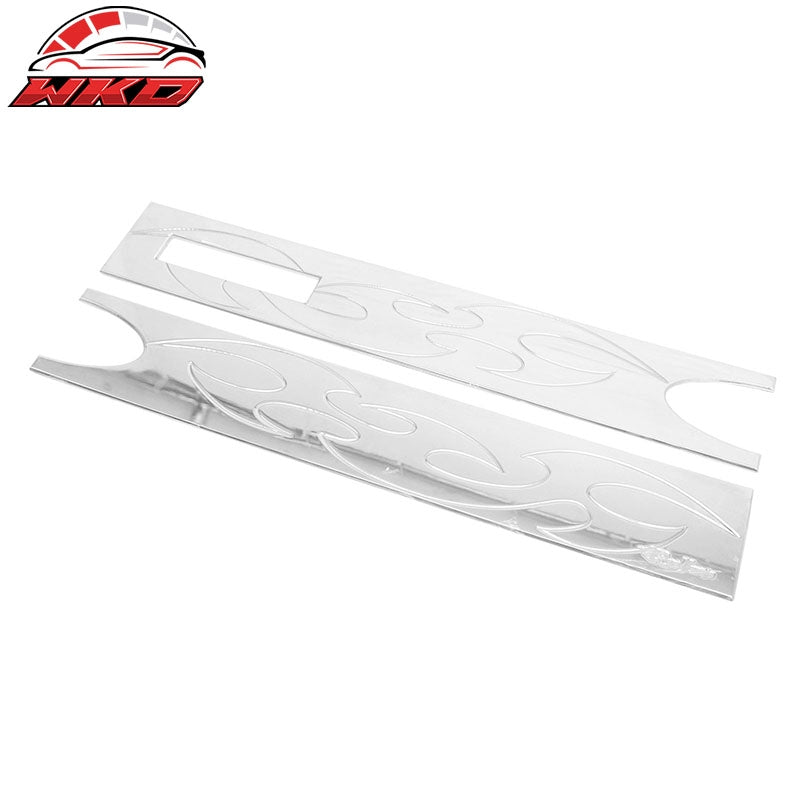 Fits 04-08 Ford F150 Pickup Billet Style Chrome Tailgate Rear Panel Applique 2PC
