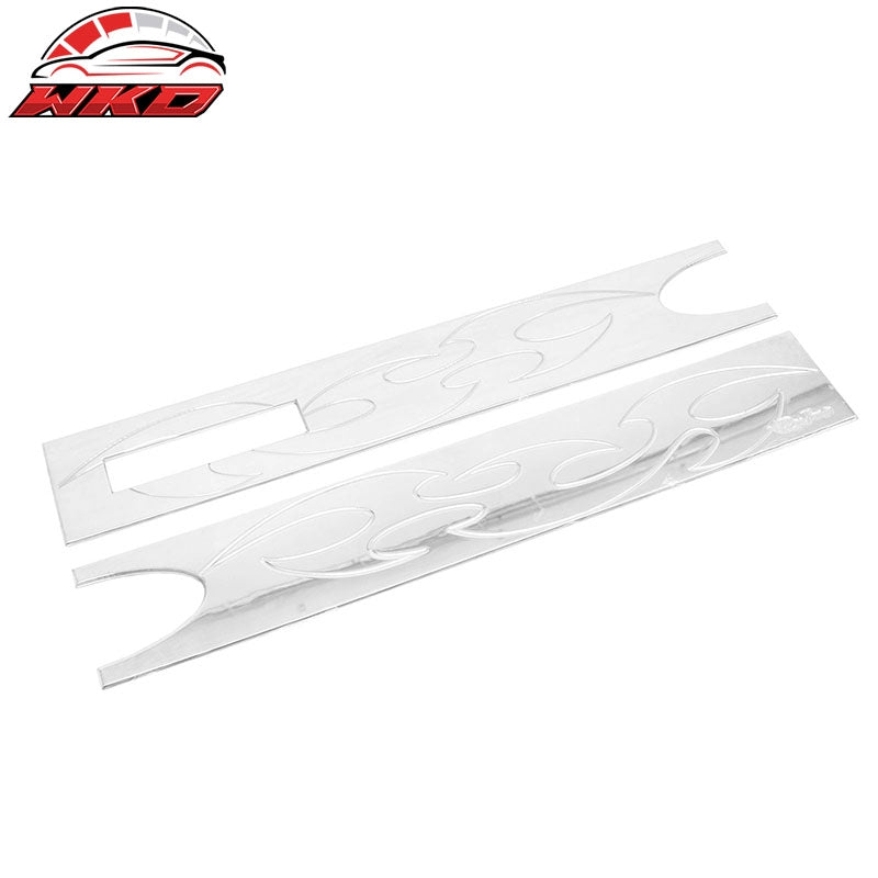 Fits 04-08 Ford F150 Pickup Billet Style Chrome Tailgate Rear Panel Applique 2PC
