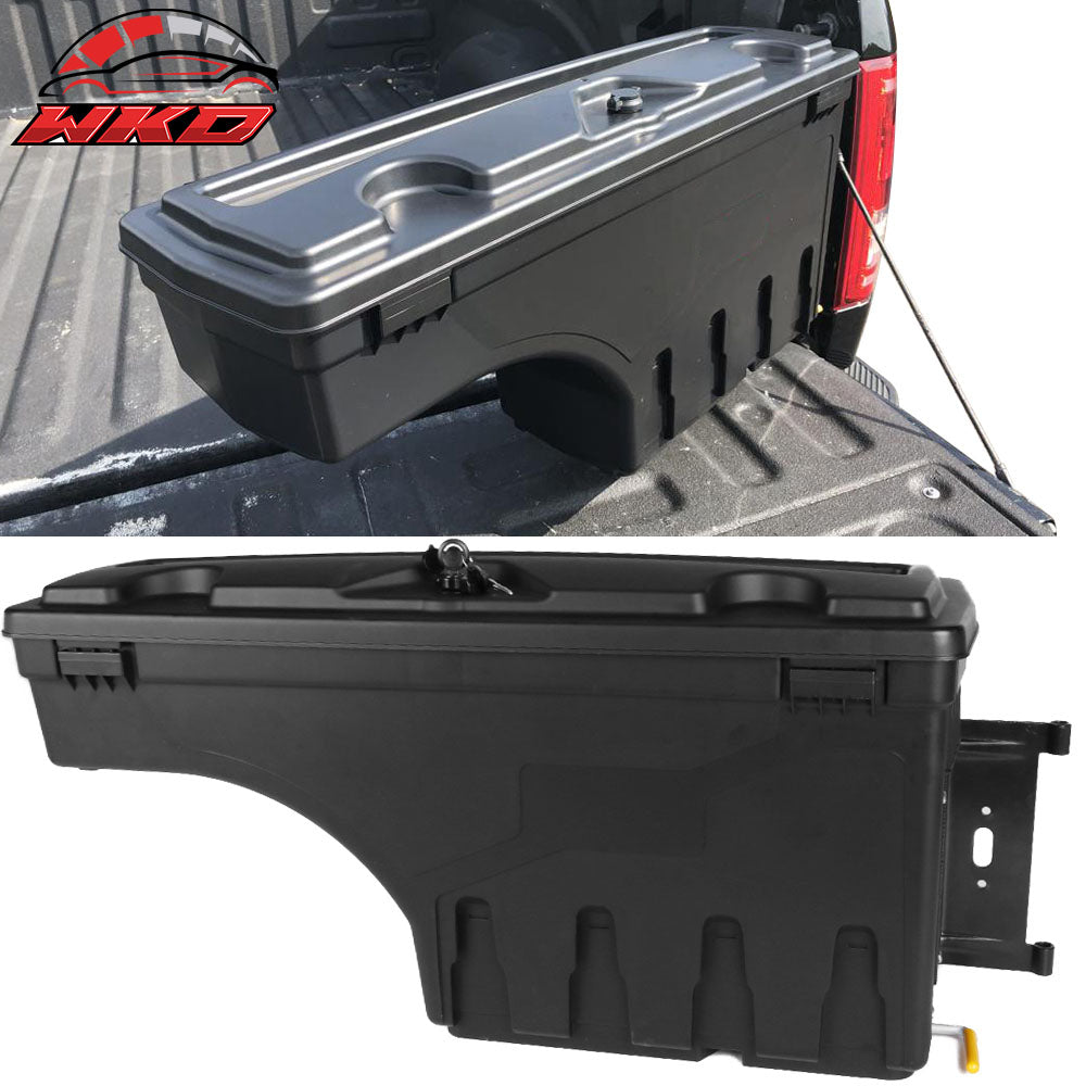 Fits 15-23 Ford F150 ABS Truck Bed Storage Box Toolboxes Passenger Side