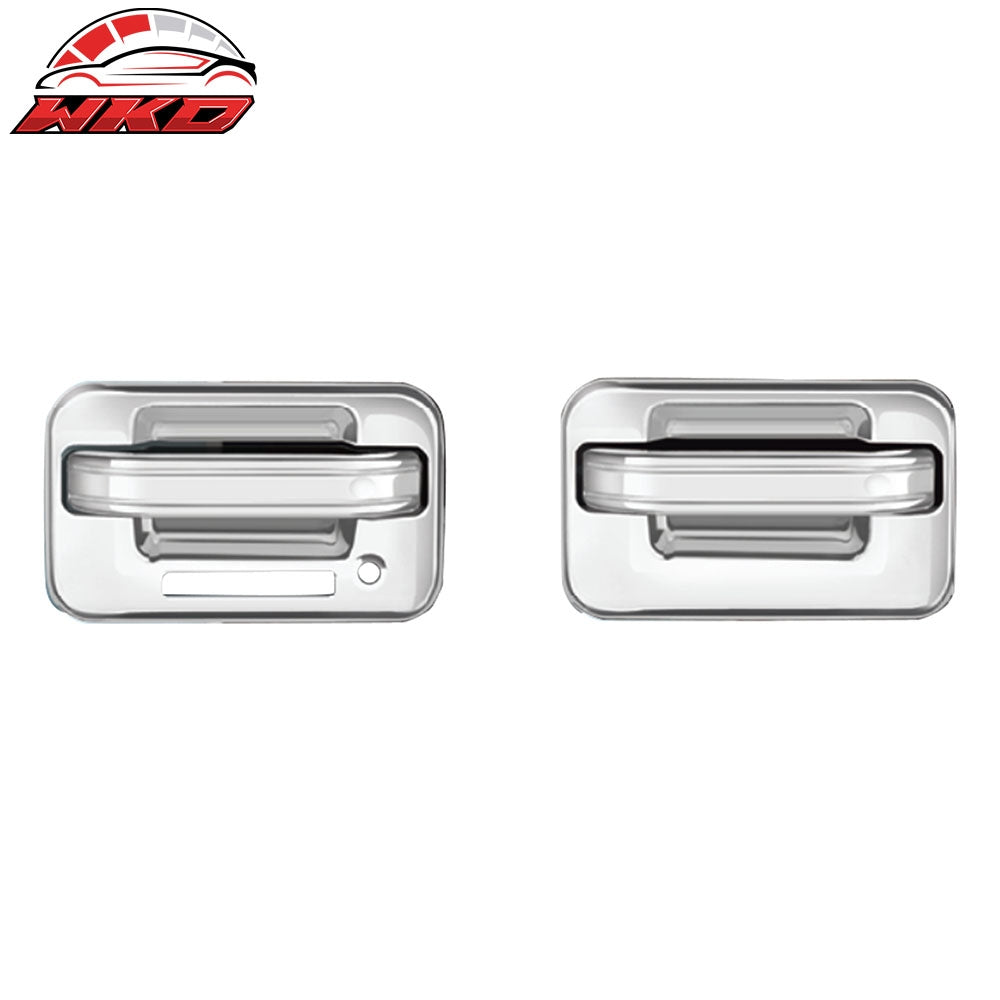 Wholesale 04-14 Ford F-150 4PCS Front Rear RH LH Door Handle Cover W/1-Keyhole Chrome
