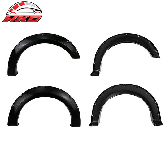 Wholesale 15-22 FORD F150 Pocket-Riveted Style Textured Black Fender Flares ABS