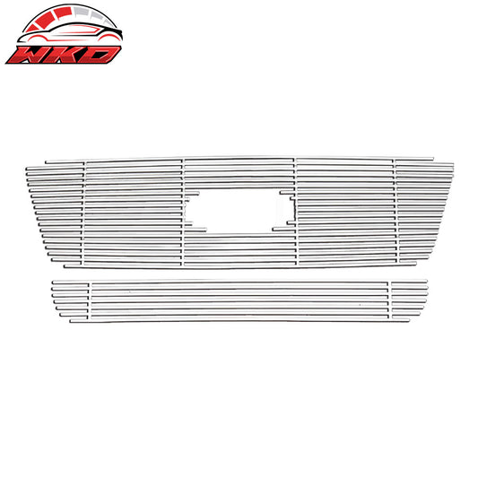 Wholesale 04-08 Ford F-150 Front Bumper Insert Grille Grill Stainless Steel Chrome