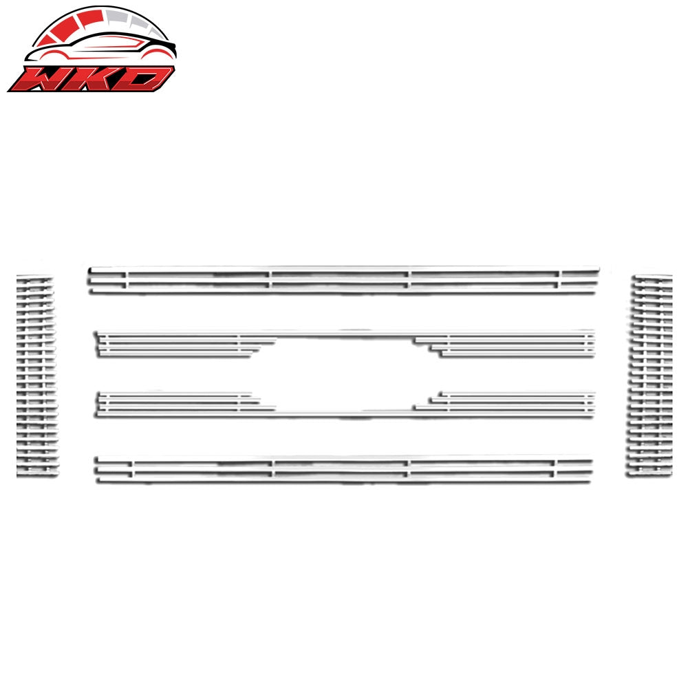Wholesale 09-10 F-150 FX4 Lariat STX XL XLT Billet Stainless Steel Chrome Front Grille