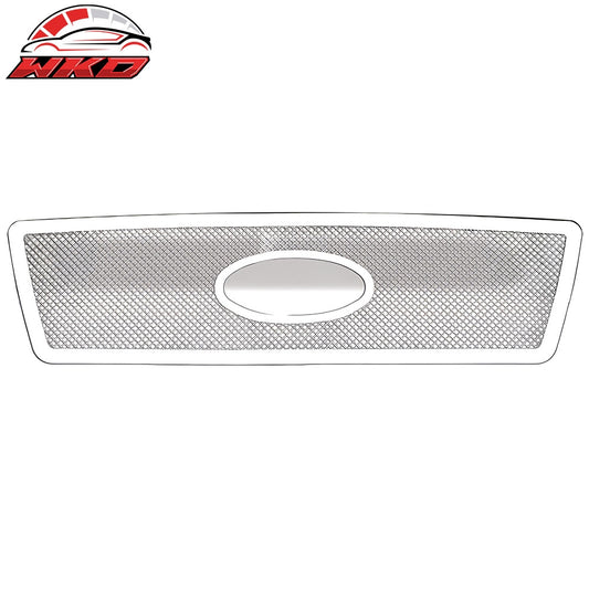 Wholesale 04-08 Ford F-150 XL XLT Lariat Mesh Chrome Insert Grille Stainless Steel