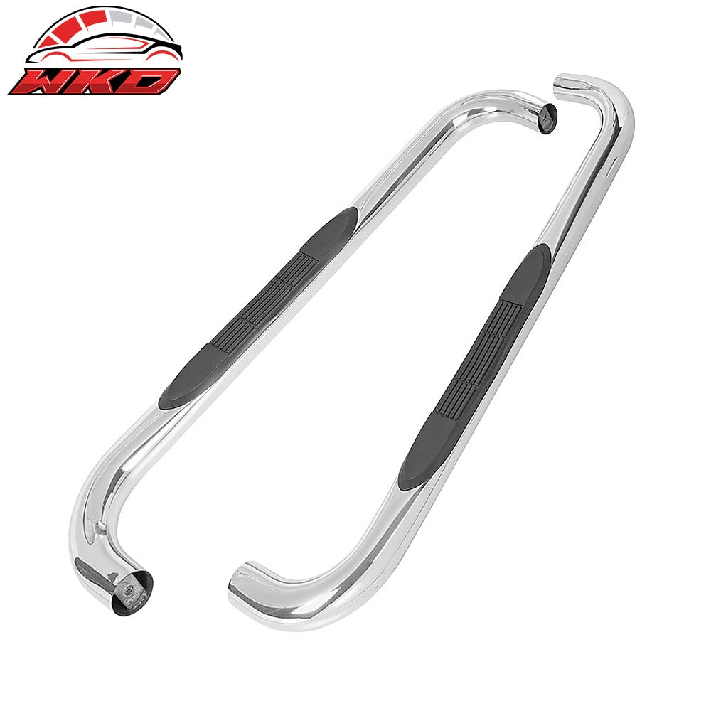 Wholesale 09-14 Ford F-150 Crew Cab 3" Steel Side Steps Nerf Bar Running Boards