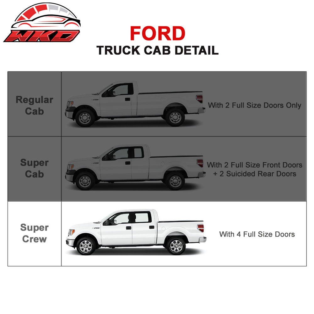 Fits 15-22 Ford F150 Super Crew Cab 5" Stainless Running Boards